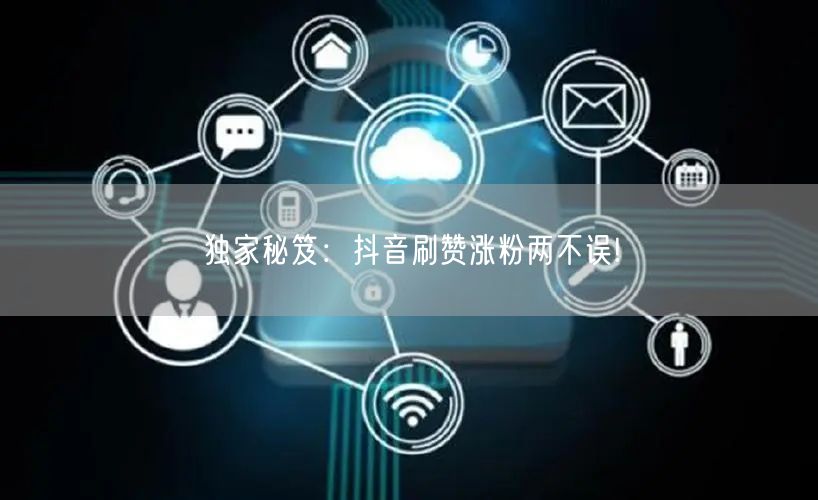 独家秘笈：抖音刷赞涨粉两不误!