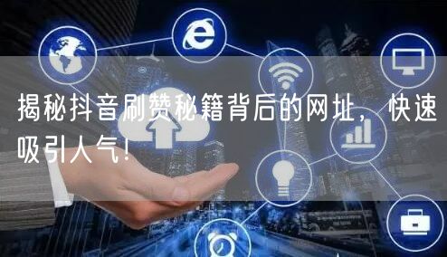 揭秘抖音刷赞秘籍背后的网址，快速吸引人气！
