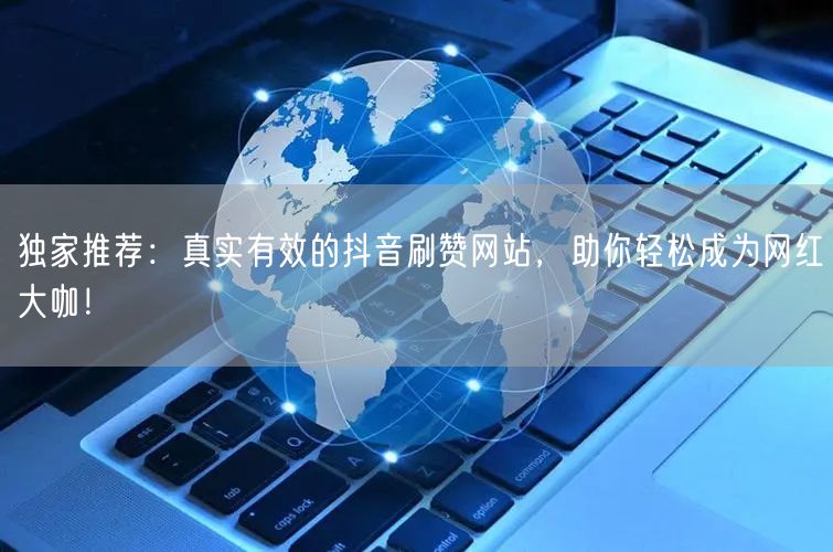 独家推荐：真实有效的抖音刷赞网站，助你轻松成为网红大咖！